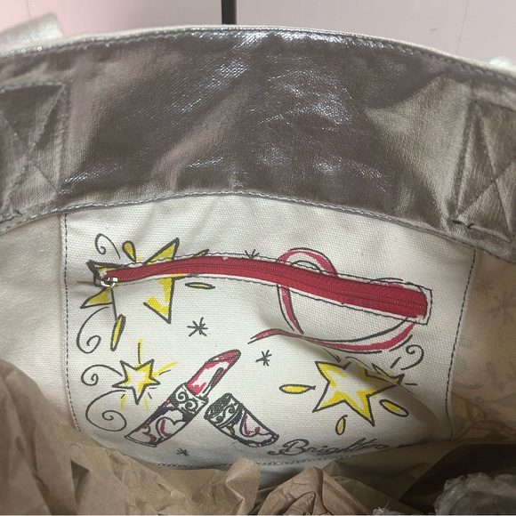 Brighton Graphic Tote Bag - Black and White - Picture 5 of 6